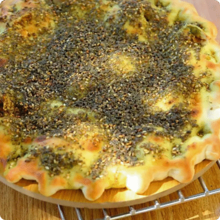 زعتر وجبنة